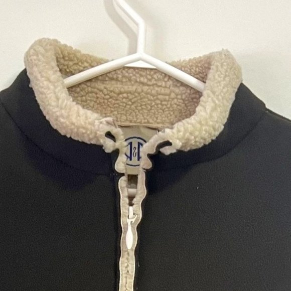 Rare Vintage 90s, R&R Faux Suede Sherpa Vest- Size M - Picture 9 of 15